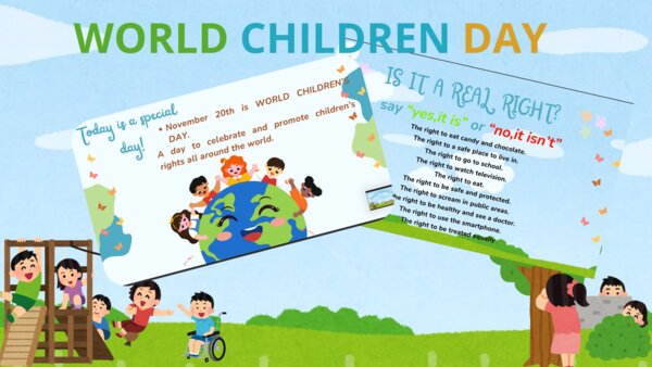 World children day_Giornata mondiale dei bambini