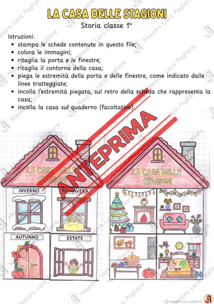 La casa delle stagioni - storia classe prima