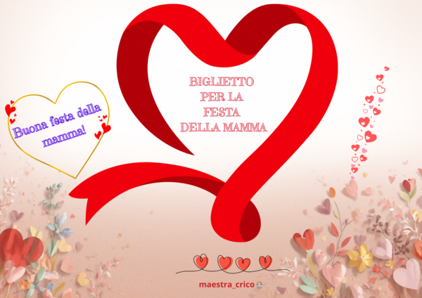 UN PENSIERO PER LA MAMMA