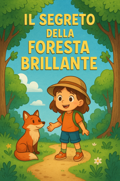 Il segreto della foresta brillante - fiaba educativa con attività