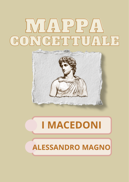 MAPPA CONCETTUALE SUI MACEDONI