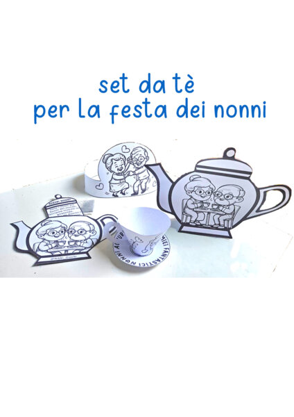 Set da tè per la Festa dei nonni
