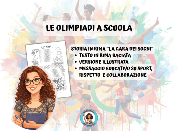 La gara dei sogni: una storia in rima per insegnare valori olimpici!