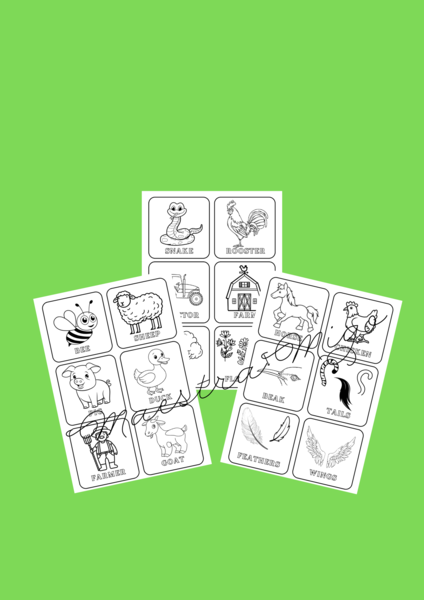 flashcards - FATTORIA - INGLESE