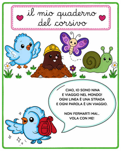 Il Mio Quaderno Del Minuscolo | PDF stampabile
