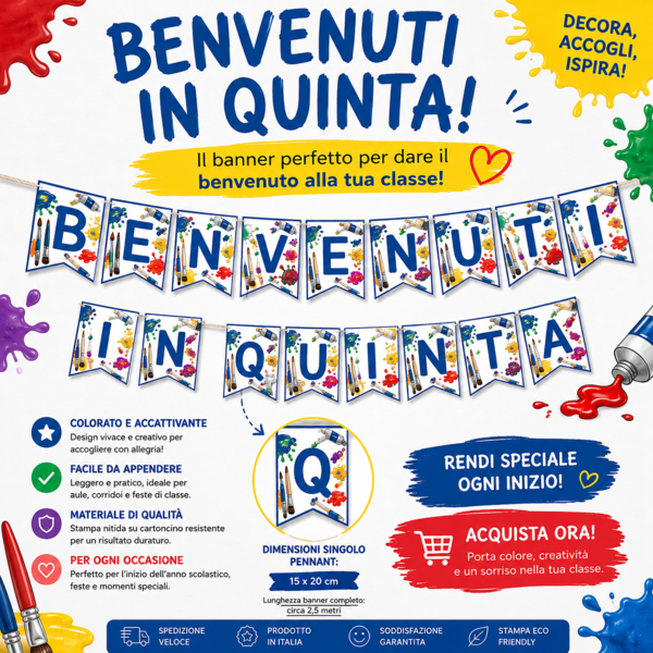 🎨 BENVENUTI IN QUINTA! 🍎