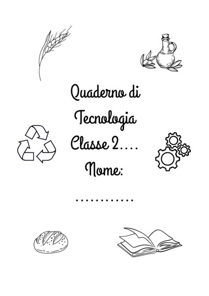 Quaderno di tecnologia Classe 2