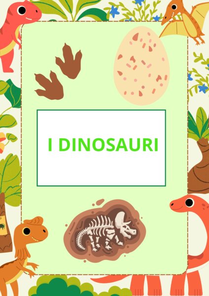 I DINOSAURI NELL'ERA MESOZOICA