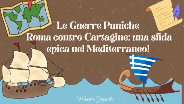Le Guerre Puniche – Percorso didattico digitale realizzato con Canva per la classe quinta