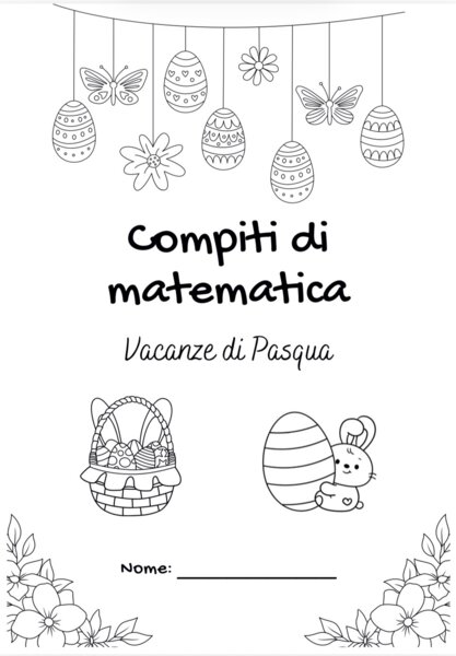 Compiti di matematica di Pasqua