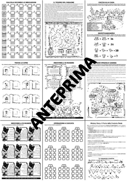 MATEMATICA: GIOCARE CON I MUMERI - CLASSI TERZA/QUARTA - SCUOLA PRIMARIA