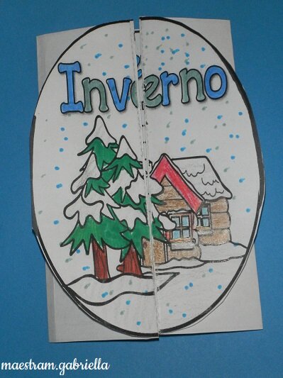 INVERNO pop up da completare