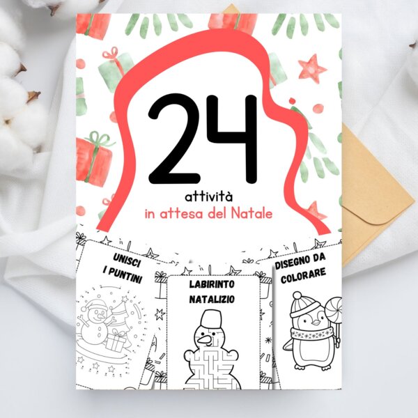 Calendario dell’avvento da stampare gratis