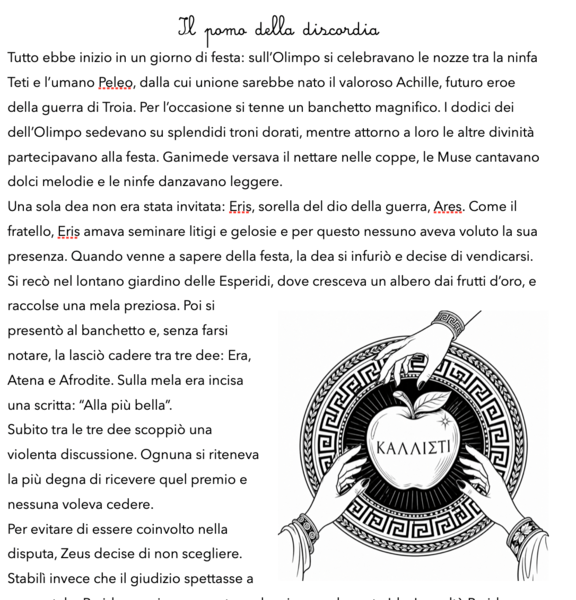 Il pomo della discordia