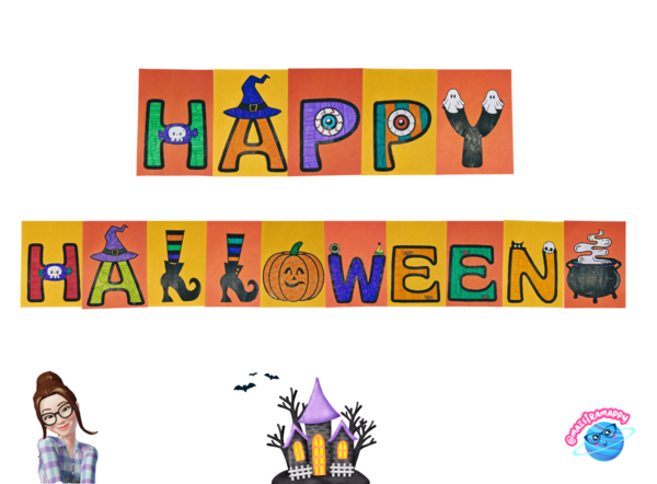 STRISCIONE DI HALLOWEEN 🎃