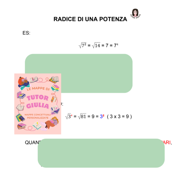 RADICE DI UNA POTENZA