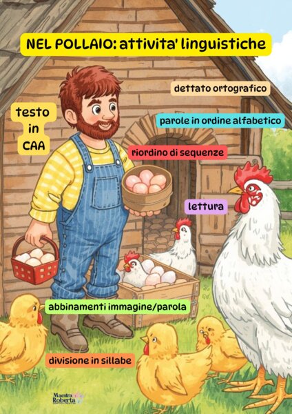 NEL POLLAIO: ATTIVITA' LINGUISTICHE