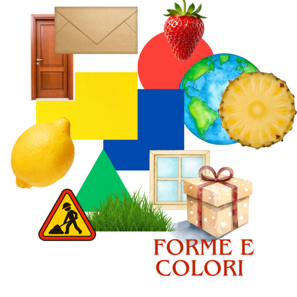 Impara le Forme con Oggetti Colorati: Raccolta Visiva per la Scuola dell’Infanzia PDF