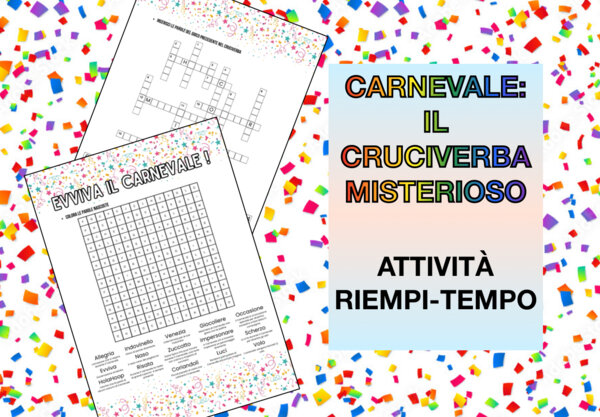 Carnevale: Il cruciverba misterioso