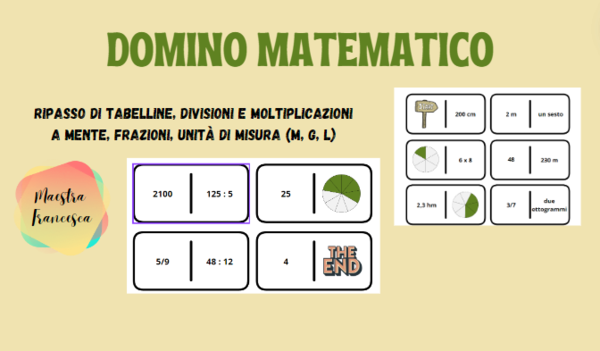DOMINO MATEMATICO