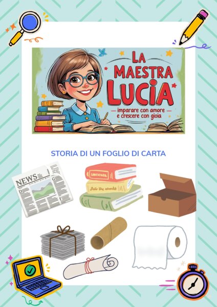 storia di un foglio di carta