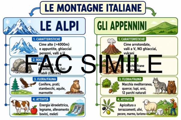 Le Alpi e gli Appennini