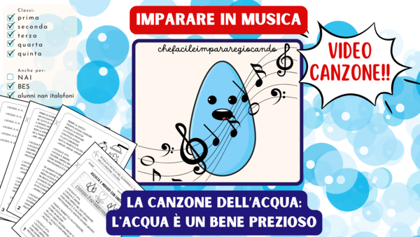 GIORNATA DELL'ACQUA - TESTO E CANZONE - VIDEO