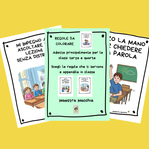 Regole a colori Maestra Macchia