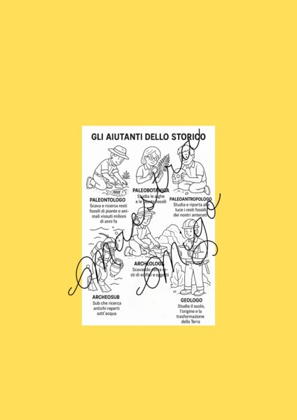 GLI AIUTANTI DELLO STORICO - classe 3 - STORIA