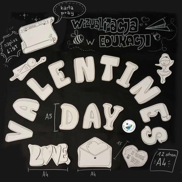 VALENTINE'S DAY - rivista da muro di Alicja Soszka