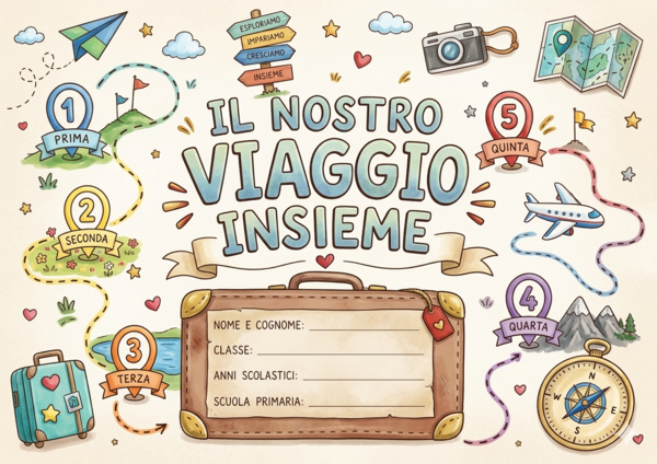 LIBRICINO CONCLUSIVO/ FINE ANNO CLASSE 5 PRIMARIA - di Vita da Mammestra