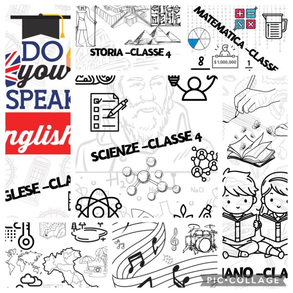 Back to school - COPERTINE QUADERNI DA COLORARE CL. 4