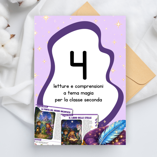 Letture e comprensioni a tema magia per la classe seconda