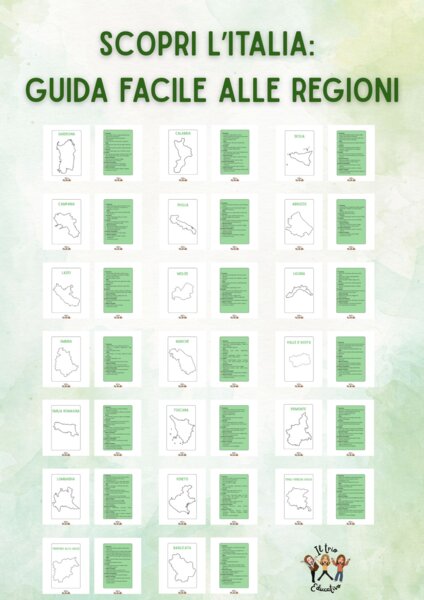 GEOGRAFIA: REGIONI ITALIANE