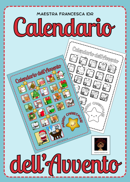 CALENDARIO DELL'AVVENTO - Poster