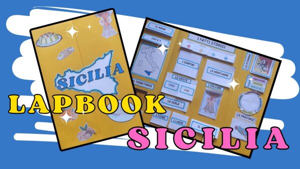LAPBOOK REGIONE SICILIA - Le regioni dell'Italia meridionale -