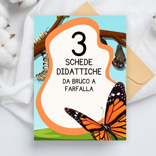 Il bruco e la farfalla schede didattiche