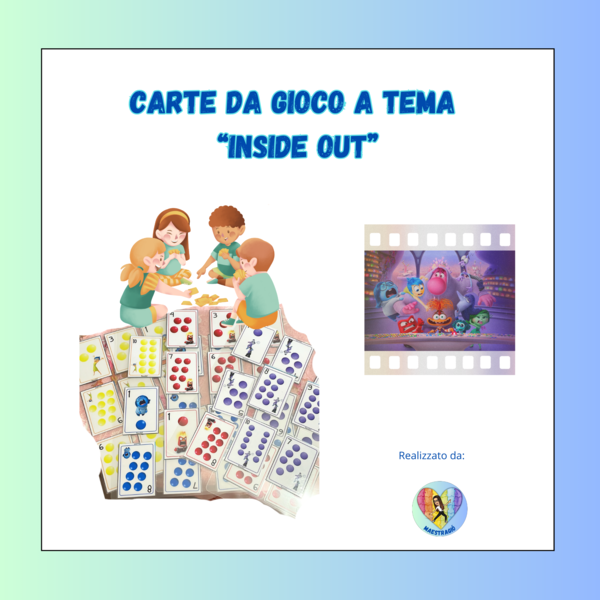 Carte da gioco "INSIDE OUT"