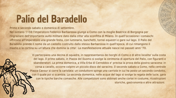TRADIZIONI DELLA LOMBARDIA