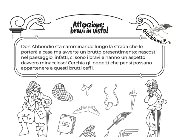 Attività "Attenzione: bravi in vista!"
