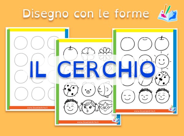 Disegno con le forme: il cerchio