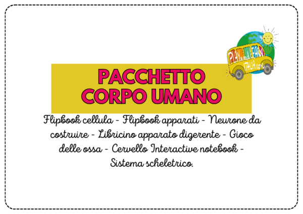 PACCHETTO CORPO UMANO