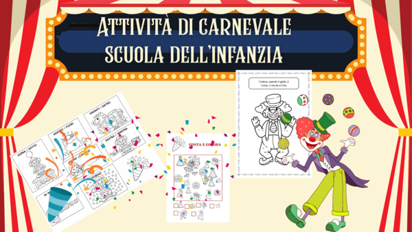 Attività Carnevale scuola dell’infanzia