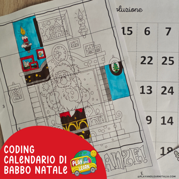 CODING-CALENDARIO PER ASPETTARE BABBO NATALE