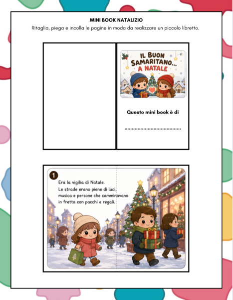 Mini Book Natale