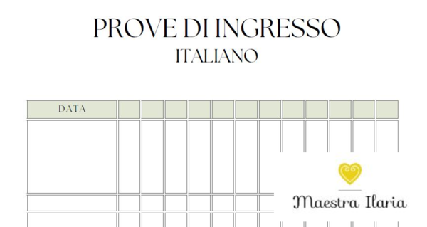 Registro per la valutazione