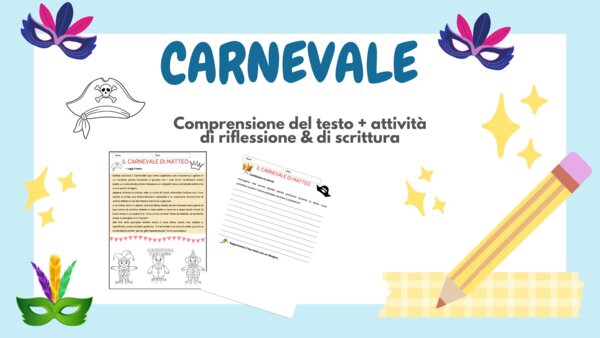 Il Carnevale di Matteo | Comprensione del testo