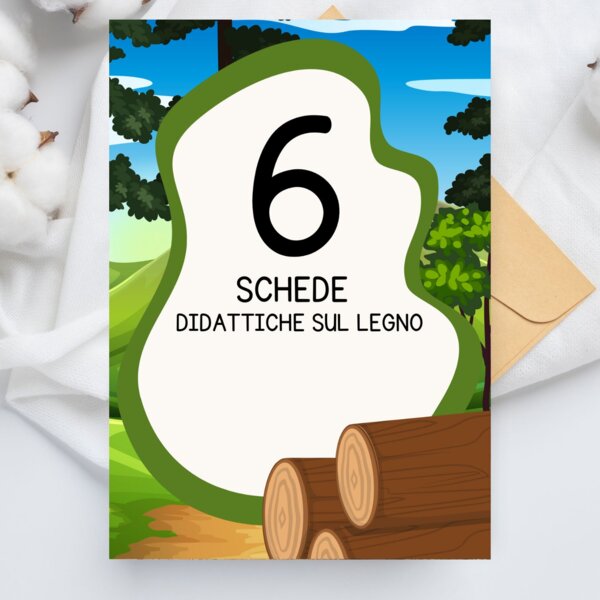 Schede didattiche sul legno