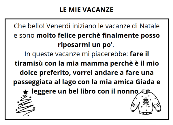 ATTIVITÀ DI AVVIO ALLA SCRITTURA