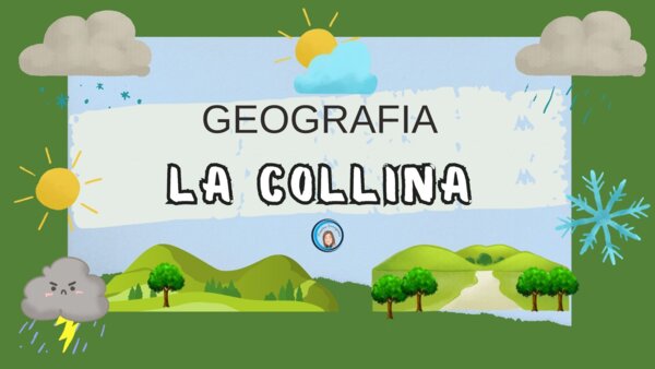 Verifica di Geografia per la classe terza: La Collina